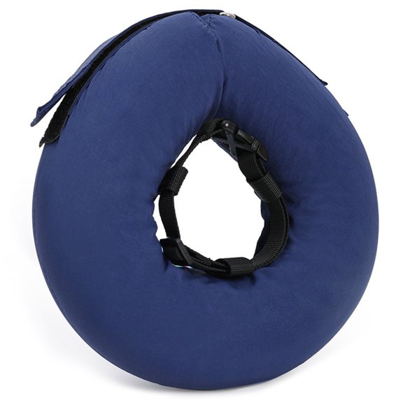 Breathable Dog Collar Stop Chewing Wounds Adjustable Fastening Comfortable Post Surgical Recovery Cone Collar Protector