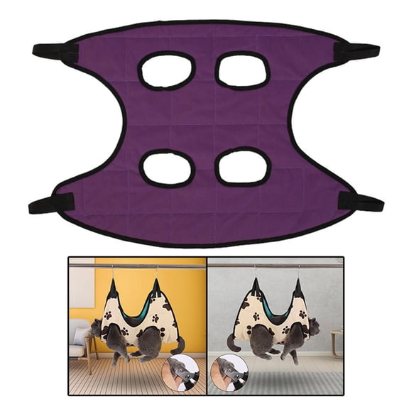 Breathable Dog Grooming Hammock Restraint Bag Harness Multi Functional S