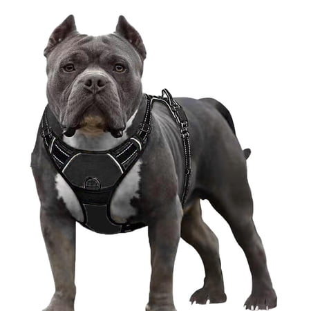Breathable Dog Harness Vest Reflective Adjustable Lightweight Comfortable for Small to Large Dogs Puppy Hiking Outdoor Training Jogging