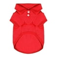 thumbnail image 1 of Breathable Dog T Shirt Cotton Blend Pet Sports Shirt with Classic Collar for Small Medium Dogs Cats, 1 of 3