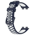 Breathable Dual Color Watch Band For Huawei Band 8 Quality Sporty And