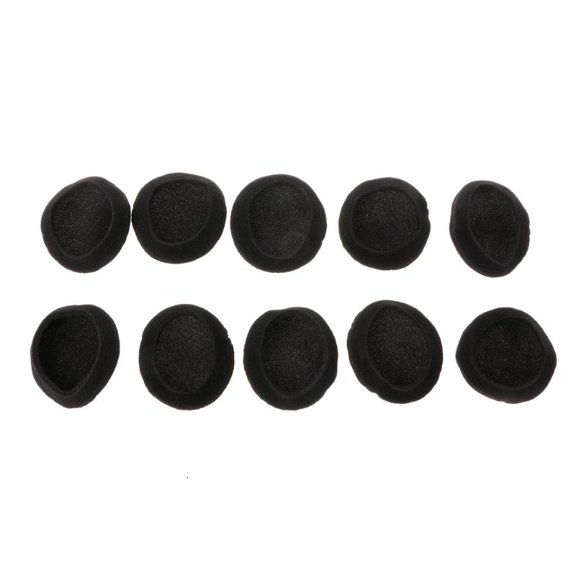 Breathable Earmuffs Replacement Soft Comfortable Ear Pad Cushion Earmuff Cover Sponge Foam Headphones Headband Black