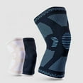 thumbnail image 1 of Breathable Elastic Knee Protector Brace. Sleeve, Knee Braces for Knee Pain Wrap. Perfect Use for Weightlifting & Running Sleeves (2 PK), 1 of 8