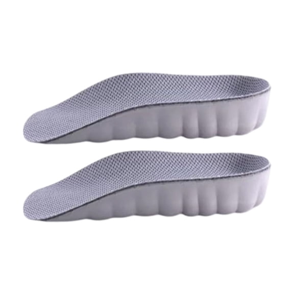 Breathable Elastic Shoe Insoles with Cushioning Shock Absorption, Soft EVA Foot Insert Pad for Sneakers Boots and Casual Shoes, Daily Comfort Support for Standing