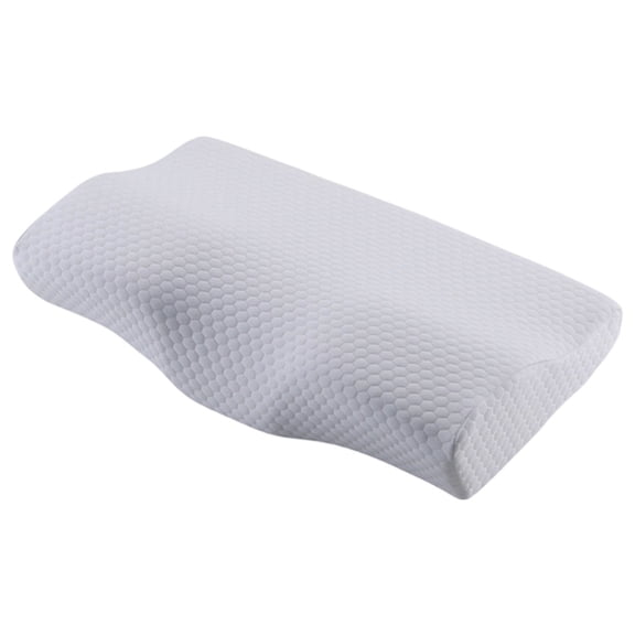 Breathable Ergonomic Pillow with Body Temperature Responsive Memory Foam and Cervical Alignment Designs