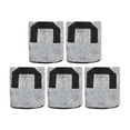 thumbnail image 1 of Breathable Fabric Grow Bags for Healthy Root Zones 5 Pack Gray 25 Gallon, 1 of 10