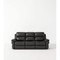 Breathable Fabric Power Reclining Sofa with Drop Down Table,USB Button and Wireless Charger