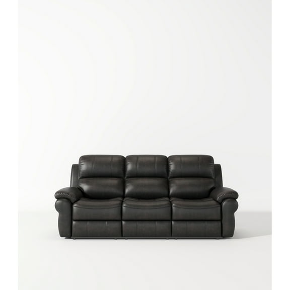 Breathable Fabric Power Reclining Sofa with Drop Down Table,USB Button and Wireless Charger