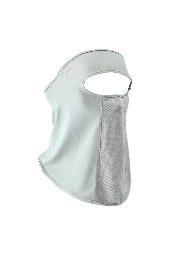 Breathable Face Cover for Outdoor Cycling Cooling Fabric Neck Gaiter with Mesh Panel and Open Eye Fit Daily Wear