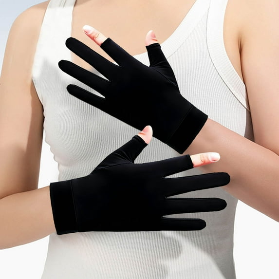 Breathable Fishing Gloves for Men & Women - Sun Protection, Touchscreen Compatible, Non-Slip Grip - Ideal for Fishing, Hiking, Kayaking, Cycling & Outdoor Activities