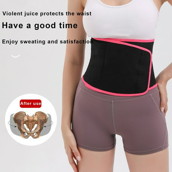 Breathable Fitness Girdle Waist Protection Tighten Abdomen Yoga and Running Sweat Belt Lightweight Support for Women and Men Weekly Price Drops & Special Offers