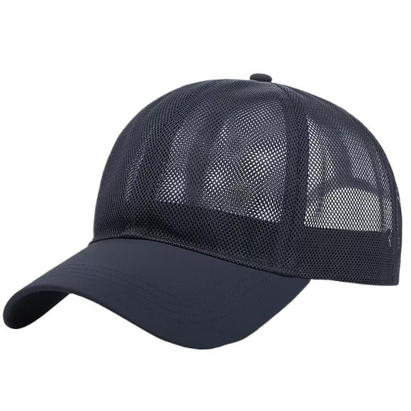 Breathable Full Mesh Baseball Cap for Men, Women, Lightweight Trucker Hats Outdoor Sports Wear