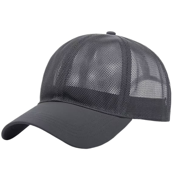 Breathable Full Mesh Baseball Cap for Men, Women, Lightweight Trucker Hats Outdoor Sports Wear