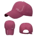 thumbnail image 1 of Breathable Full Mesh Quick Dry Baseball Cap JIANLAI Adjustable Curved Brim Lightweight Packable Running Cycling Outdoor Sun Shade Hat with Minimal Letter Print, 1 of 5