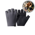 thumbnail image 1 of Breathable Half Finger Gloves for Fitness & Cycling - Non-Slip Palm, Reinforced Protection, Adjustable Wrist, Comfortable Multi-Scenario Workout Gear, 1 of 5