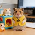 thumbnail image 1 of Breathable Hamster Harness Vest | Adjustable Small Animal Vest for Hamsters, Gerbils, Mice, Soft Polyester Pet Vest for Safe Exploration & Travel, 1 of 8