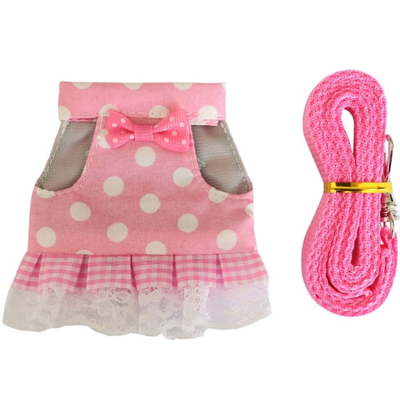 Breathable Harness Costume For Small Pet Warmth Lace Design Outfit for Small Meerkats Ferrets Walking Gear Supply