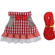 Breathable Harness Costume For Small Pet Warmth Lace Design Outfit for Small Meerkats Ferrets Walking Gear Supply