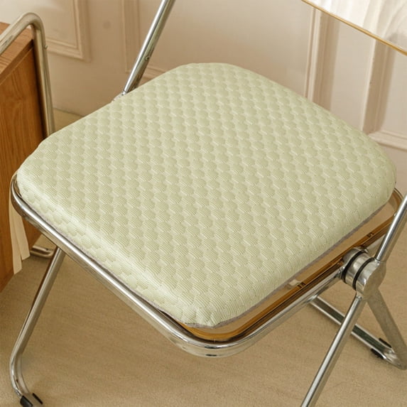 Breathable Honeycomb Gel Seat Cushion with Non-Slip Bottom for Office Chair, Temperature Regulating and Washable Chair Pad