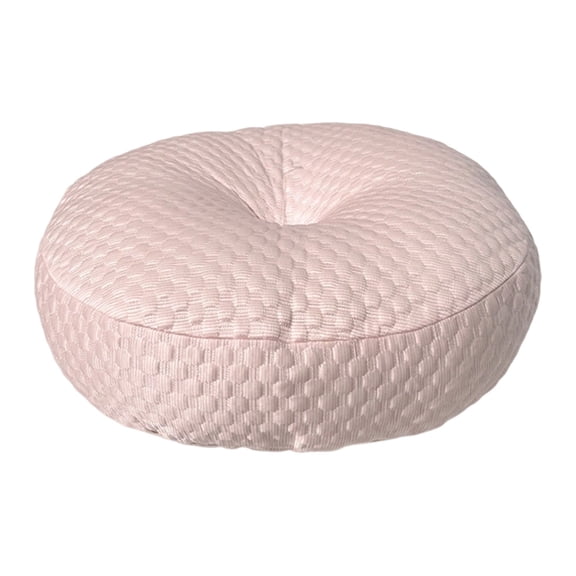 Breathable Ice Bead Round Cushion - Soft Comfortable Meditation Pillow for Home, Office, Yoga, and Tatami - High Elasticity, Non-Slip Design, Easy to Clean B