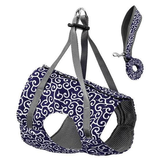 Breathable Kitten Harness Vest Escape Proof - Adjustable Leash Set for Small & Comfort Fit
