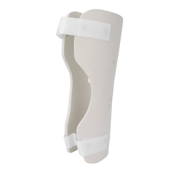 Breathable Knee Splint Immobilizer Compression Sleeve Straight Leg Support Brace Patella Recovery Strap for Left Leg 15 Inches / 38 cm, Comfortable Foam Protection for Joint Pain Relief and Stability