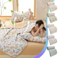 thumbnail image 1 of Breathable Knit Cotton Cooling Blanket with Night Sweats Relief Soft Machine Washable Home Bedding, 1 of 7