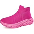 thumbnail image 1 of Breathable Knit Fur Lined Winter Work Gym Trainers Sneakers for Women and Men Stylish, 1 of 14