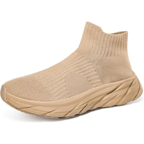 Breathable Knit Fur Lined Winter Work Gym Trainers Sneakers for Women and Men Stylish