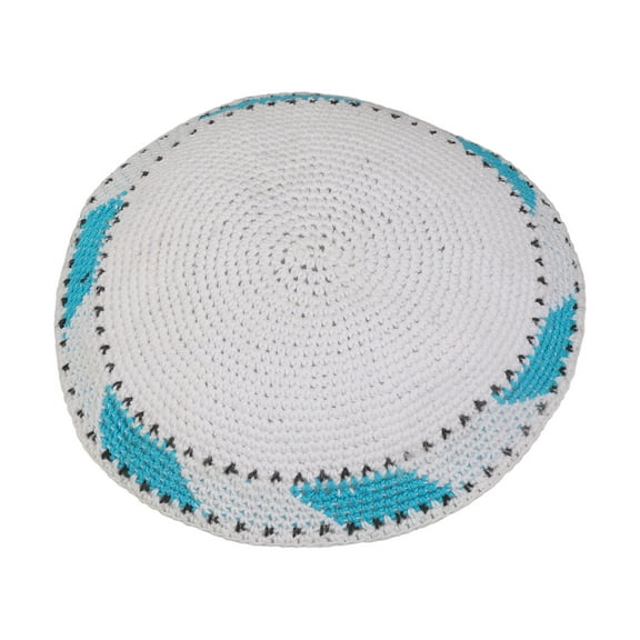 Breathable Knit Kippah Cap For Men Women Boys Girls Practical Easy Care Fabric Ideal For Synagogue Event And Family Gatherings