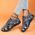thumbnail image 1 of Breathable Knit Sneakers for Women Men, Lightweight Flexible Running Shoes with Camo Print, Comfortable Fashion Sport Walking Athletic Shoes, 1 of 7