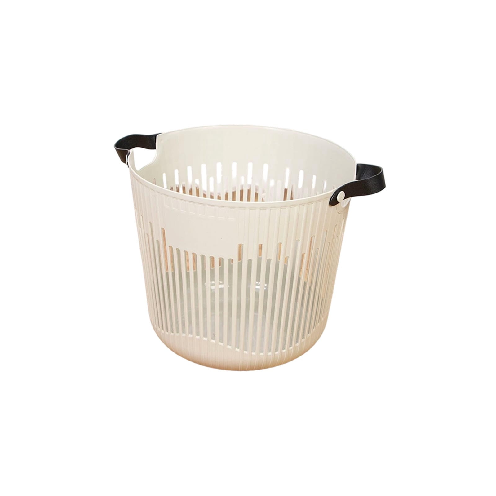 Breathable Laundry Hamper with Hollow Design, Sturdy Plastic Clothing ...