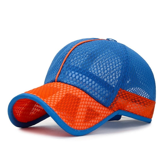 Breathable Lightweight Kids Baseball Cap Adjustable Mesh Basketball Sun Hat Boys Girls