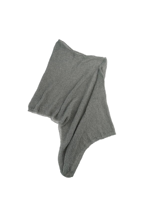 Breathable Lightweight Knitted Capelet Shawl For Spring Travel, Beach Outings, & Air Conditioning Cover-Up