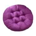 thumbnail image 1 of Breathable Linen Chair Seat Cushion, Thick Padded All Season Comfort Pad, Non-Slip Bottom Washable Cover for Office Dining Vanity Desk Chairs, 1 of 3