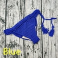 thumbnail image 1 of Breathable Low Rise Drawstring Hand Crochet Swimming Sunbathing Thongs Bikini, 1 of 11