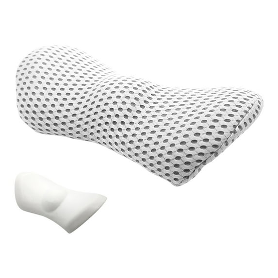Breathable Lumbar Support Cushions for Car and Office Use, Removable Covers with Meshes for Enhanceds Airflows