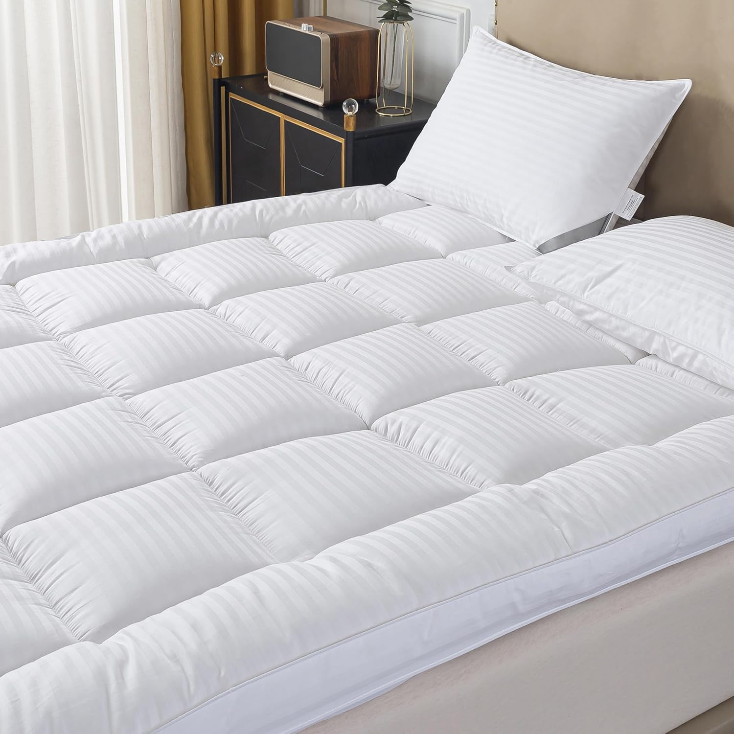 All In One Mattress Covers Becky Cameron Premium Queen Bed Bug And Spill  Proof Zippered Microfiber Mattress Protector IEH-BEDBUG-QUEEN - The Home  Depot Bed Bug Mattress Encasement, image size:1500x1500