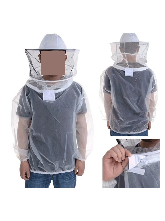 Breathable Men's Beekeeper Suit - Professional Transparent Protective Jacket ,Comprehensive Protection