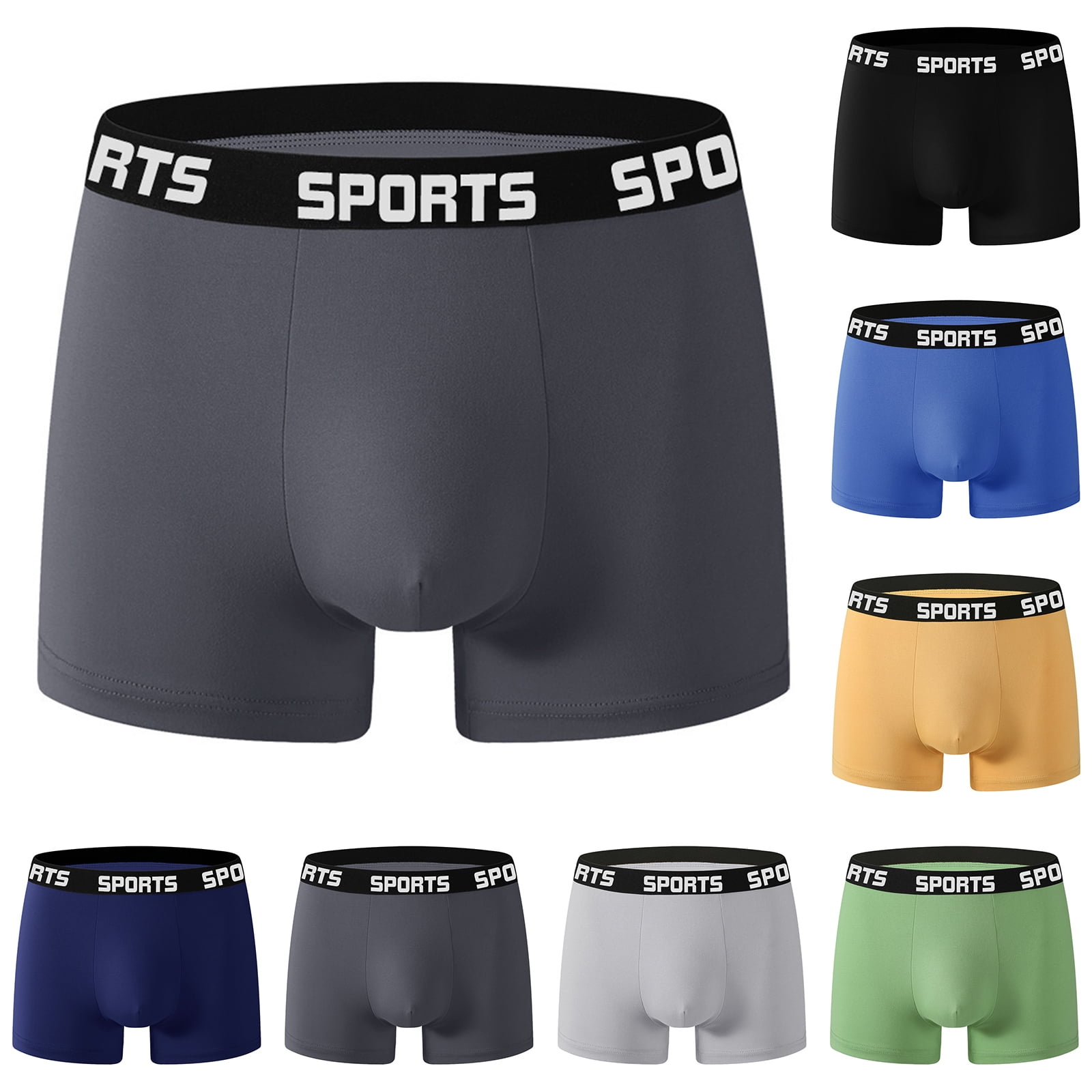 Breathable Men's Underwear Modern Comfortsoft Boxer Briefs Army Green M ...