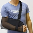 thumbnail image 1 of Breathable Mesh Arm Sling for Shower - Adjustable, Slings for Arm Torn Rotator Cuff Injury, shower sling for shoulder, Elbow, Wrist, Sling Forearm - Right Left Arm for Men Women (White), 1 of 6