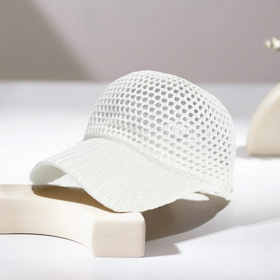 Breathable Mesh Baseball Cap, Men And Women Baseball Cap Adjustable Cap Circumference Outdoor Sports Sun Hat