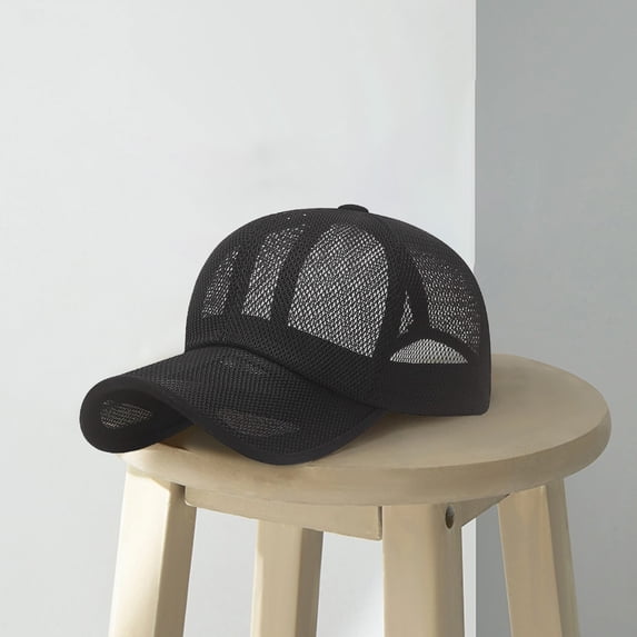 Breathable Mesh Baseball Cap, Men And Women Baseball Cap Adjustable Cap Circumference Outdoor Sports Sun Hat