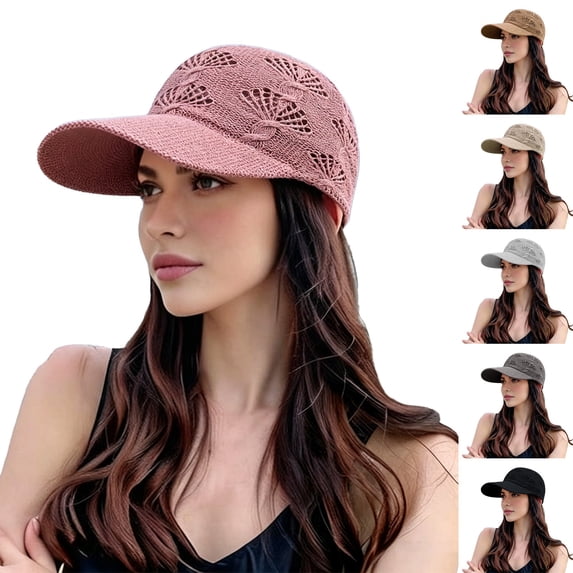 Breathable Mesh Baseball Cap for Women Summer Outdoor Versatile Sun Hat