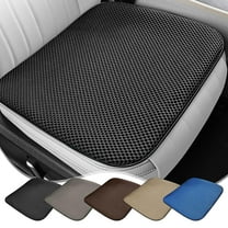 Breathable Mesh Car Seat Cushion, Soft Memory Foam Padding, Enhanced Airflow, Ergonomic Back Support, for Office/Travel Use, Comfortable Seating, High-Density Material, Portable Design, Automotive
