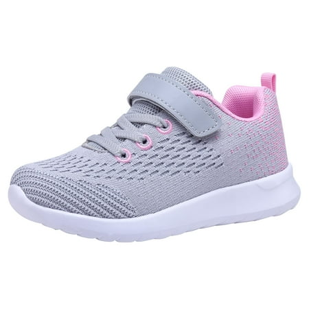 Breathable Mesh Casual Running Shoe Athletic Sneaker for Toddle Kid Girl and Boy (Sizes 5-13)