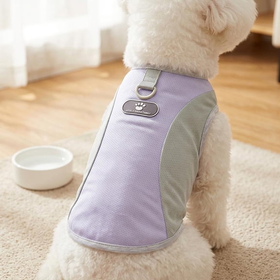 Breathable Mesh Dog Harness Vest with D-Ring, Step-in Design for Small Medium Large Dogs, Reflective Patch for Night Walks, Adjustable Pet Vest for Puppy