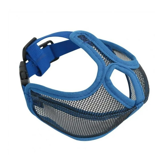 Breathable Mesh Dog Muzzle Buckle, Professional Nylon Mesh, Bulldog Mouth Mask, Anti Stop Barking