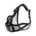 thumbnail image 1 of Breathable Mesh Dog Muzzle, Humane Barking Control and Anti-Biting Tool, Adjustable Secure Fit, Soft Training Accessory, Ideal for Public Trips, 1 of 3