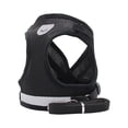 thumbnail image 1 of Breathable Mesh Dog Vest, Escape-Proof Step-in Harness with Comfortable Padding for Small Dogs and Cats, Pet Walking Vest(L,Black), 1 of 7